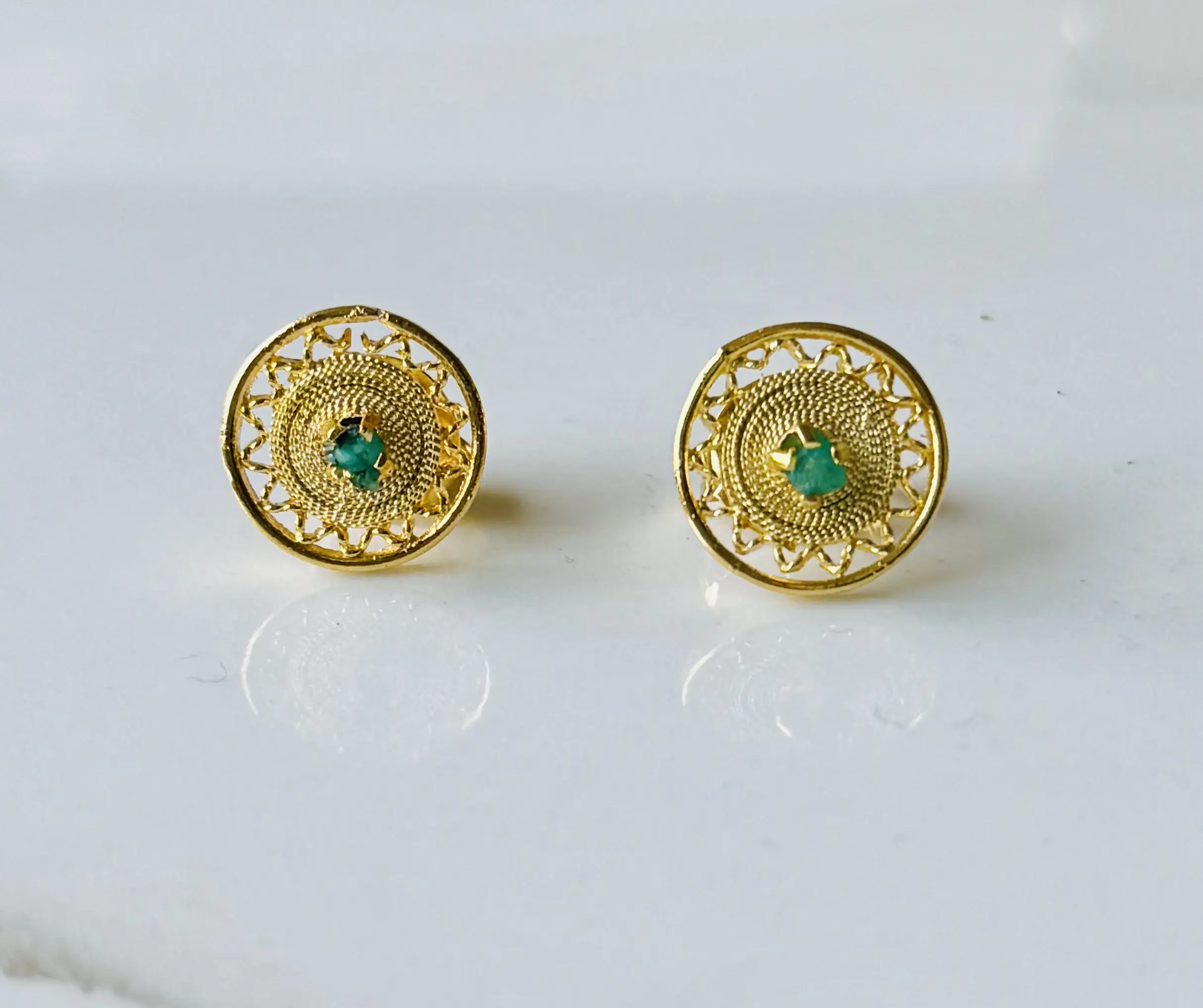 Aretes de filigrana artesanal - Image 4